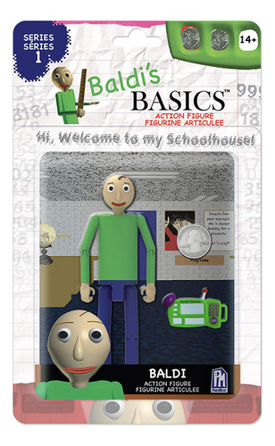 Baldi's Basics Figura De Acción De 5  (baldi), Multicolor