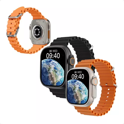 SMARTWATCH ULTRA 9 PRO (W69 ULTRA 49mm) COM JOGOS, GPS TRACK E