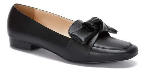 Zapato Flat Piel Negro Andrea Mujer 3194102