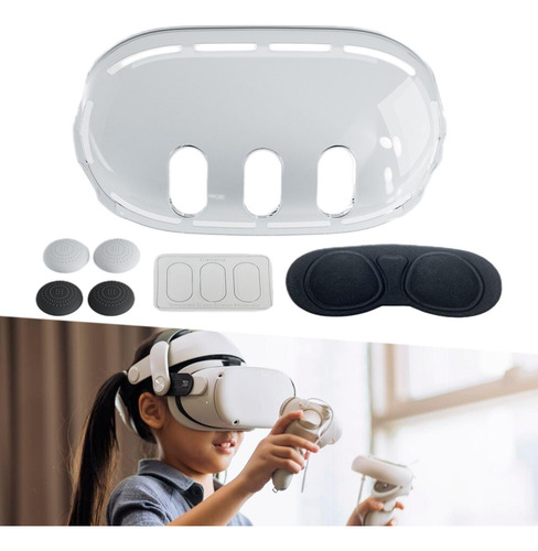 Capa Protetora Para Fone De Ouvido Vr, Protetor De Lente