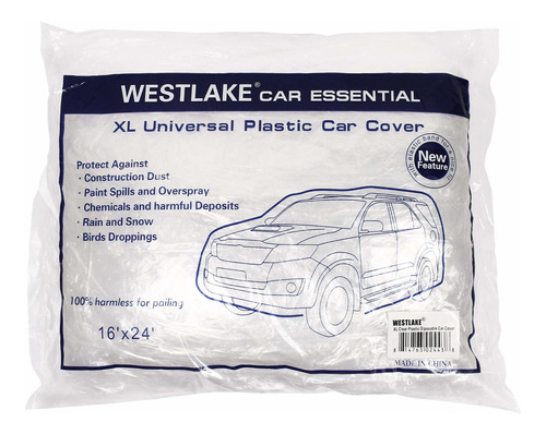West Lake Car Essential - Funda Universal Desechable De Plst