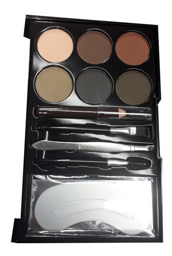 Imagen 2 de 2 de Set Para Cejas Con Plantillas