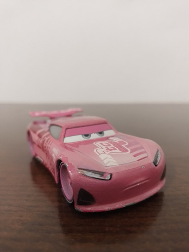 Disney Pixar Cars 3 Mattel Rich Mixon Original Usado Rich Mixon Rosa Chicle (Usado)