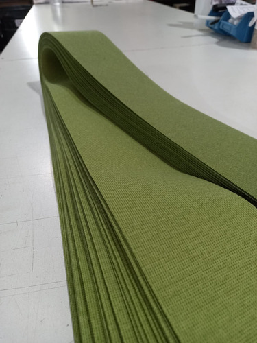 Persiana Vertical Arte Bella - Tecido Premium - 140x140 Cm Cor Verde-musgo