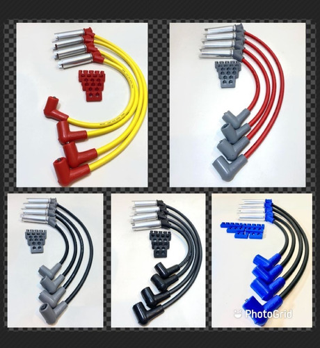 Imagem 1 de 3 de Cabos De Vela Vectra 2.0 Mpfi 96 A 98 Silicone 10mm