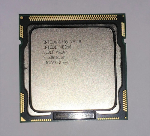 Procesador Xeon X3440 4n.8h. 2.53ghz, Lga1156, Símil Corei7.