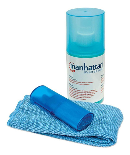 Kit De Limpieza 200ml De Lcd Smart Tv Pc Notebook Manhattan 