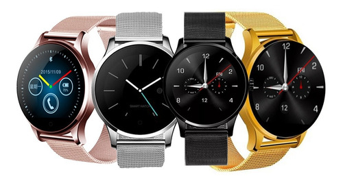 Imagen 3 de 9 de Smartwatch K88h Metálico Bluetooth Deportivo Redes Sociales