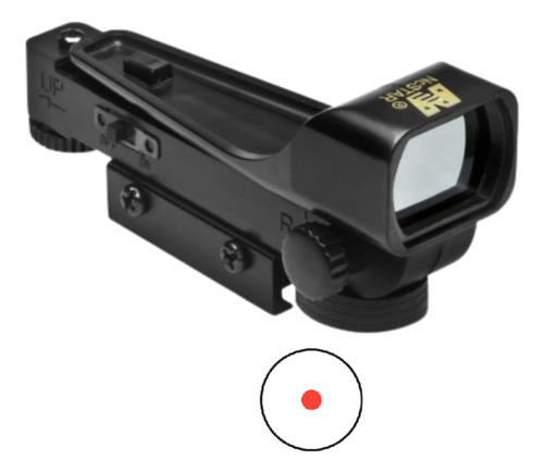 Mira Aluminio Red Dot Reflex Marcadora Gotcha Xtreme