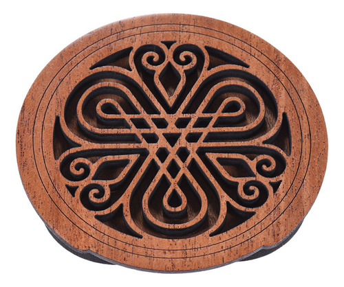 Cubierta De Madera Para Guitarra Sound Hole Buffer