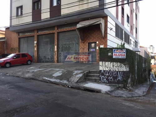 Salão Para Alugar, 550 M² Por R$ 7.000/mês - Vila Augusta - Guarulhos/sp - Cód. Sl0576 - Ai13862