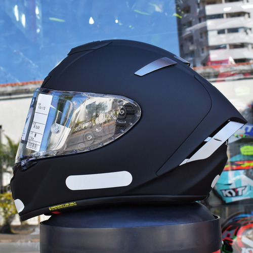 Capacete Shoei X Spirit 3 Preto Fosco Monocolor Leve