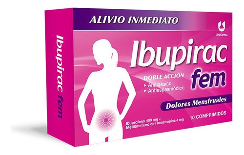 Ibupirac® Fem X 10 Comp - Dolores Menstruales