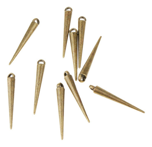 2 Kit De Cuentas De Cono Verde Para Diseños De 2 Piezas