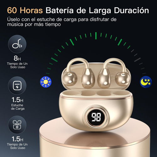 / Bluetooth Audífonos Conducción Osea Inalambricos