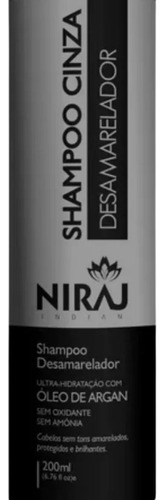 Shampoo Cinza Niraj 200ml Silver