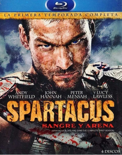 Sellado Blu Ray Spartacus Sangre Y Arena Primera Temporada