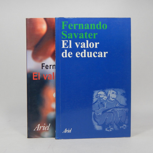 Dos Libros Fernando Savater El Valor De Educar Elegir Af4