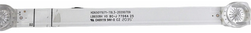 Dt Tiras Led Hisense 65a7gv 65a6h Originales