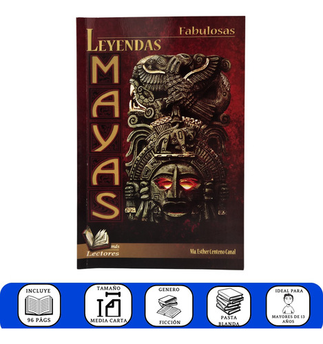 Fabulosas Leyendas Mayas - Más Lectores - Delfín Editorial
