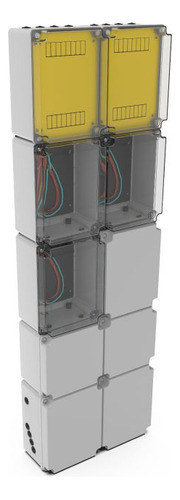 Gabinete Modular 3 Trifasico Dist. Empresas Variplast