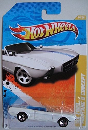 Hot Wheels 2011 Nuevos Modelos Blanco '63 Ford Mustang Ii Co