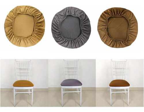 Cubierta De Asiento De Silla Funda Elástico De Taburete