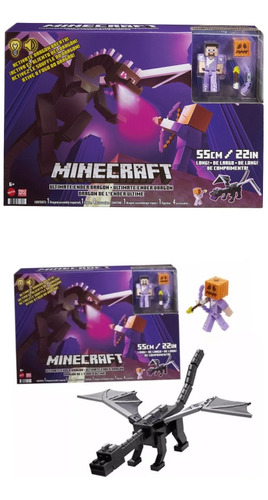 Set De Juego Minecraft Dragón Original 