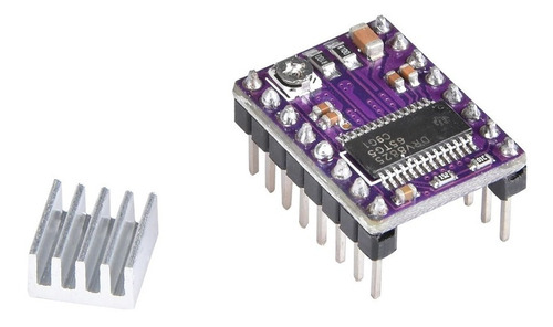 Imagen 3 de 3 de Driver Stepper Motor Drv8825 Disipador Reprap Ramps 3d Print