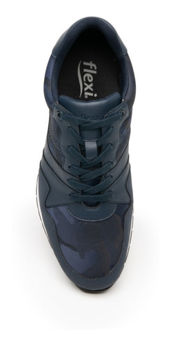 Imagen 7 de 8 de Tenis Flexi Hombre 403108 Azul Negro