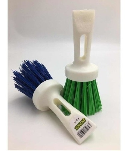 6 Pza Cepillo Tipo Escobeta 1 Punta De Plástico Perico 85616