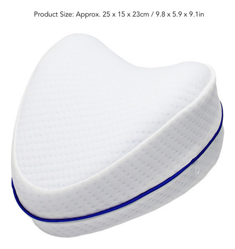 Almohada Para Rodilla, Espuma Viscoelástica, Inodora, Protec
