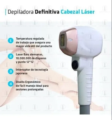 Depiladora Laser Diodo Trio Ice Titanium Speed. Alquiler