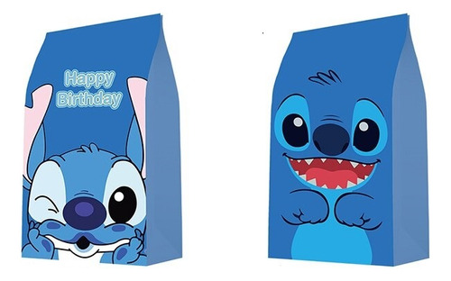 Set 10 Bolsas Sorpresas Cumpleaños Lilo Y Stitch Globifiesta