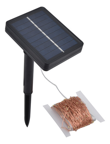 Cable De Cobre Led Solar Para Exteriores, 8 Patrones