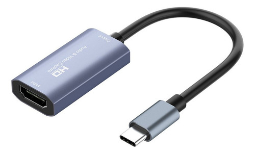 Tarjeta De Captura De Vídeo Compatible Con Hdmi, Usb Tipo C,