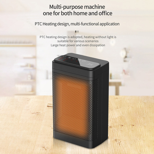 Aquecedor Elétrico De Mesa Mini Ptc Heater Household Fast He