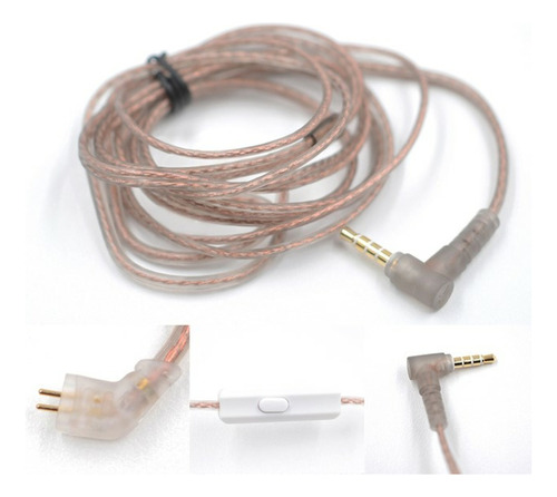 Cable In-ear Kz Profesional Pin B Con Mic