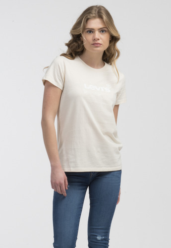 Polo Mujer Lisa Logo Beige Levis 17369-1932