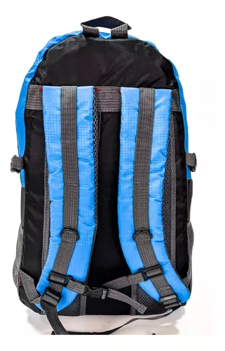 Mochila deportiva Impacto MOCH11 color azul diseño liso 40L