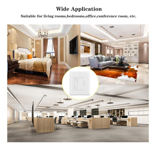 Pacote 2interruptor Dimmer Led 0-10v Para Luzes