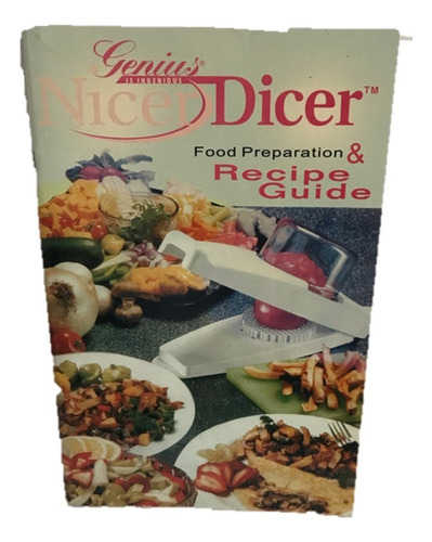 Food Preparation & Recipe Guide Genius Dicer Folleto Recetas
