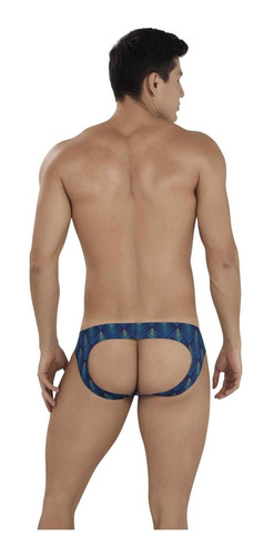 Imagen 3 de 4 de Ropa Interior Hombre Suspensorios Magical Jockstrap Azul Osc