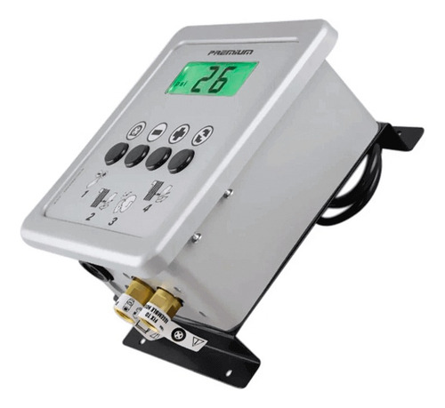 Calibrador Eletrônico Automático Digital De Pneus Box Cor Prateado