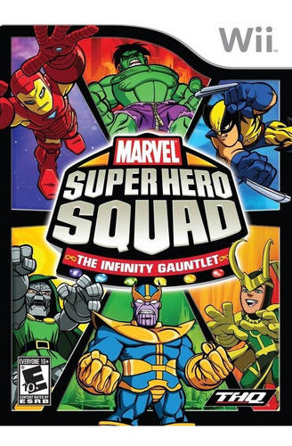 Wii & Wii U - Marvel Super Hero Squad- Juego Físico Original