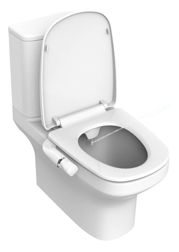 Bidet Moderno Adaptable A Inodoro Aquagenius Modelo Caspio