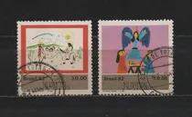 Comprar Selos Do Brasil ,selos Religiãou002F1982 Natal.carimbado.
