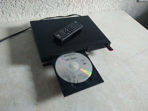 Imagem 1 de 10 de Aparelho De Cd/dvd Player LG Dp122 Bivolt Com Controle Preto