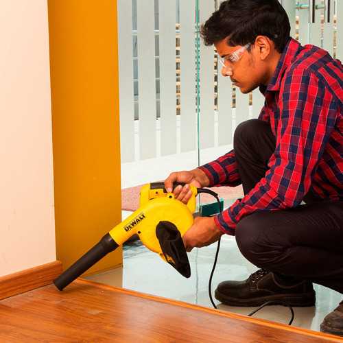 Soplador/aspiradora 800w Dewalt Dwb800-b2c Color Amarillo