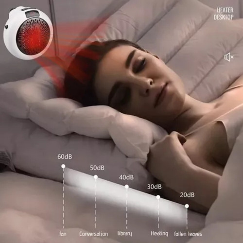 Calentador Eléctrico Portátil Con Control Remoto F Space Hea